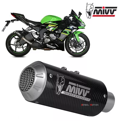 Mivv Exhaust Muffler MK3 Carbon For KAWASAKI ZX-6 R 636 2019 > 2020 • $223.63